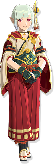 炎火村接待员服装